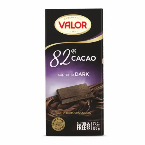 Valor čokolada Dark 82% Premium 100 g slika 1