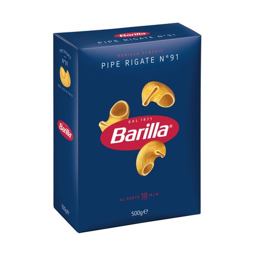 Barilla Pipe Rigate 91 Imu 500g slika 2