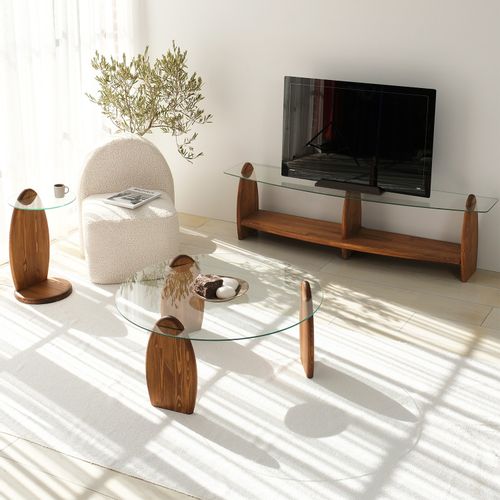 Surf - Chesnut, Transparent Chesnut
Transparent TV Stand slika 2