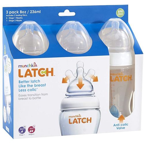 Munchkin Latch set 3 kom bočica, 240 ml slika 1