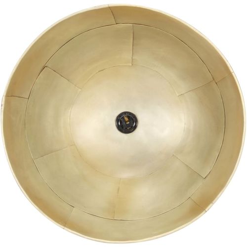 Industrijska viseća svjetiljka 25 W mjedena okrugla 41 cm E27 slika 13