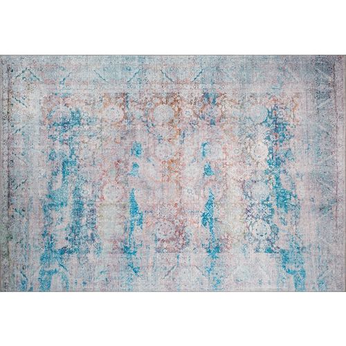 Fusion Chenille - Blue AL 160  Multicolor Carpet (140 x 190) slika 2