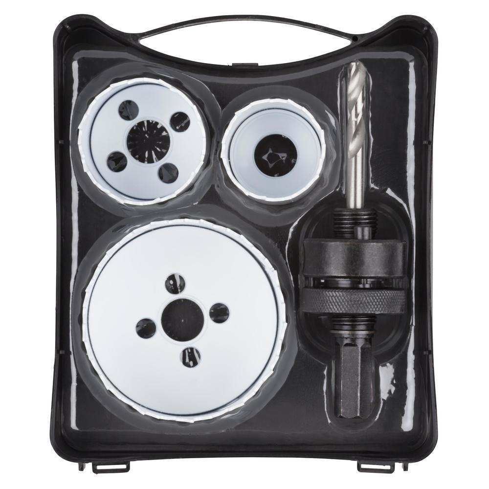Wolfcraft Set Kruna Bi-Metal Renovation fi 35, 43 i 68 mm / 4 dijelni - 5980000 slika 1