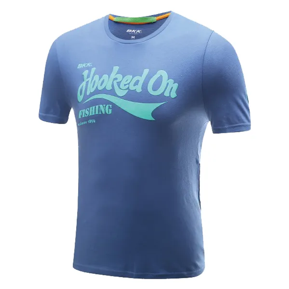 BKK majica Hooked On T-Shirt Blue #XL slika 1