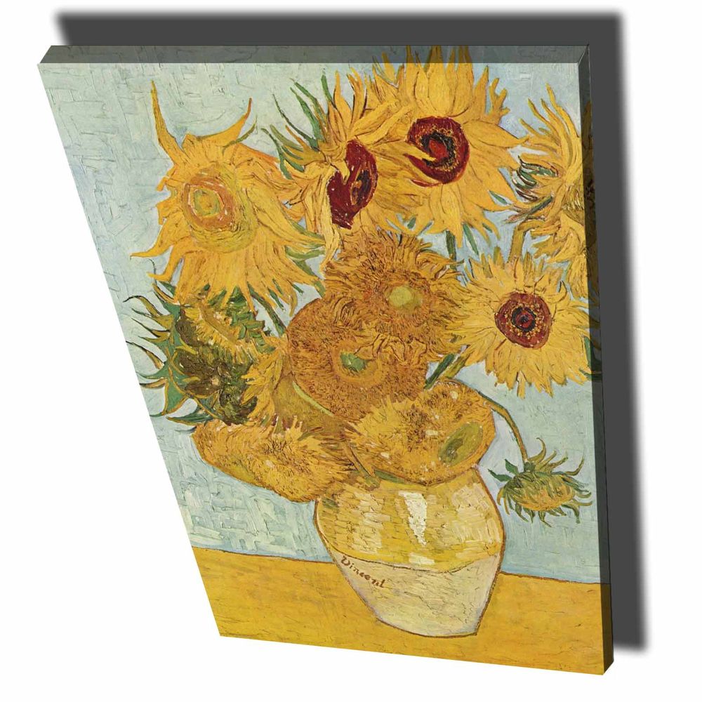 Dekorativna Platnena Slika 'Vangogh Multicolor' 70x100 cm slika 2
