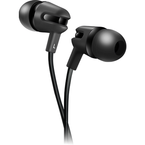 CANYON SEP-4 Stereo earphone with microphone, 1.2m flat cable, Black, 22*12*12mm, 0.013kg slika 1