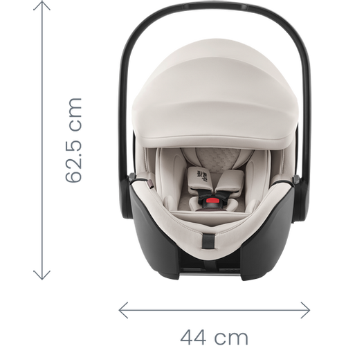Britax Romer autosjedalica Baby Safe Pro i-Size, Grupa 0+ (0-13 kg) - Space Black slika 10