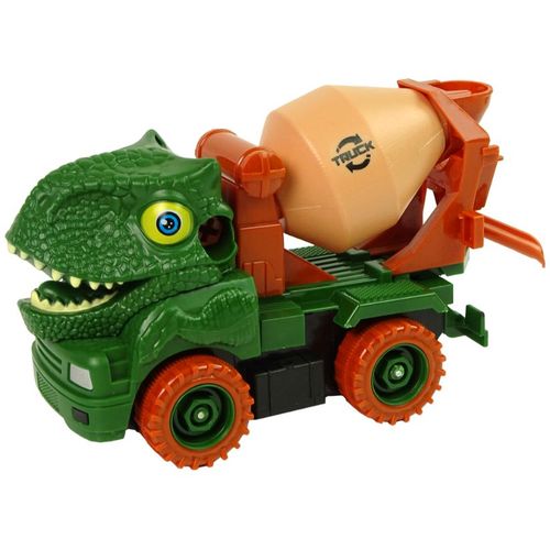 Dinosaur kamion za beton zeleni s dodacima slika 2