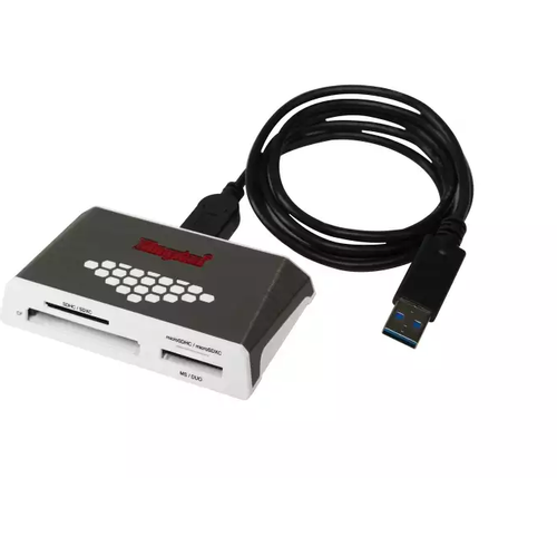 Kingston FCR-HS4 Card reader, USB3.0, SD/MicroSD/CF/MS, SD(SDHC/SDXC/UHS-II), CF(UDMA7), MicroSD(SDHC/SDXC/UHS-I), MS (PRO/Duo/PRO Duo/ PRO-HG Duo) slika 2