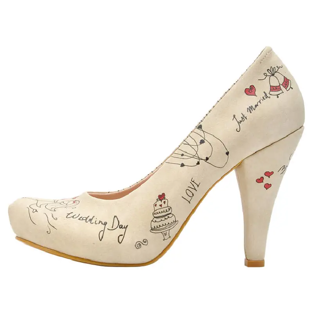 DOGO Cipele High Heels Just Married slika 3