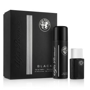 Alfa Romeo Black EDT 15 ml + Bodyspray 150 ml (man)