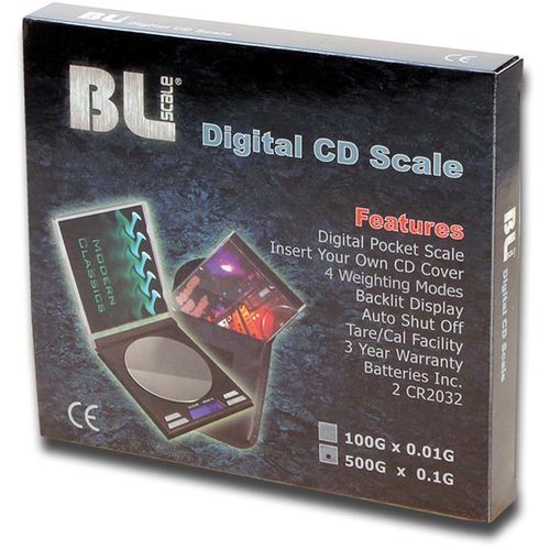 BLscale Digitalna džepna vaga Audio CD  slika 2