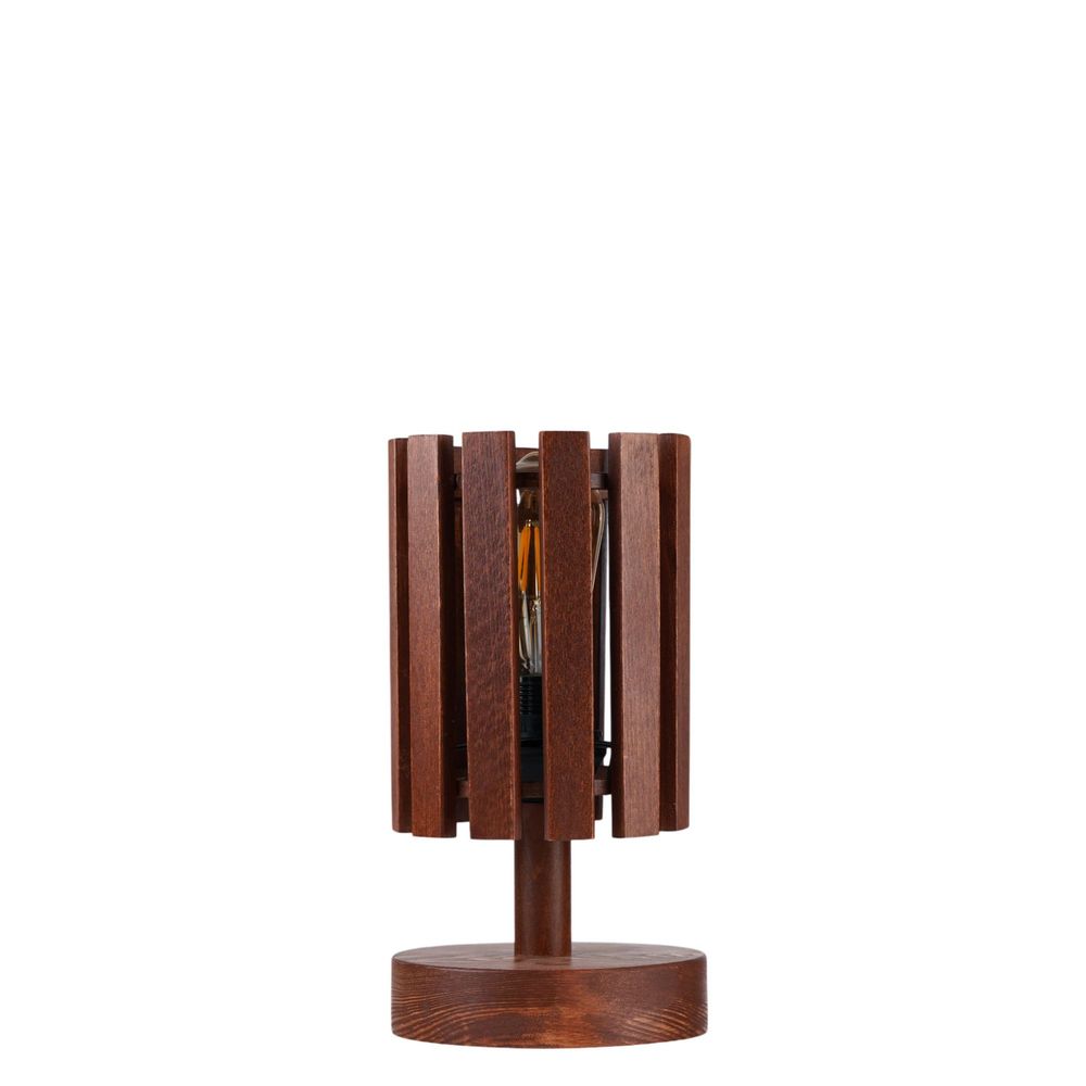 Lampa za sto 8903-2 od orahovog drveta slika 4
