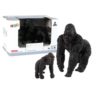 Kolekcionarske figurice gorila s bebom