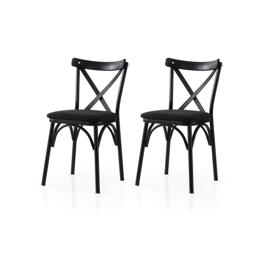 Ekol - Set stolica 290 V2 Crna (2 komada) slika 1