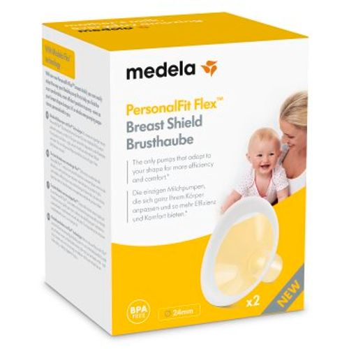 Medela - PersonalFit Flex, 2 Breastshields, Size M (24 mm) levak za grudi M (2 kom) slika 4