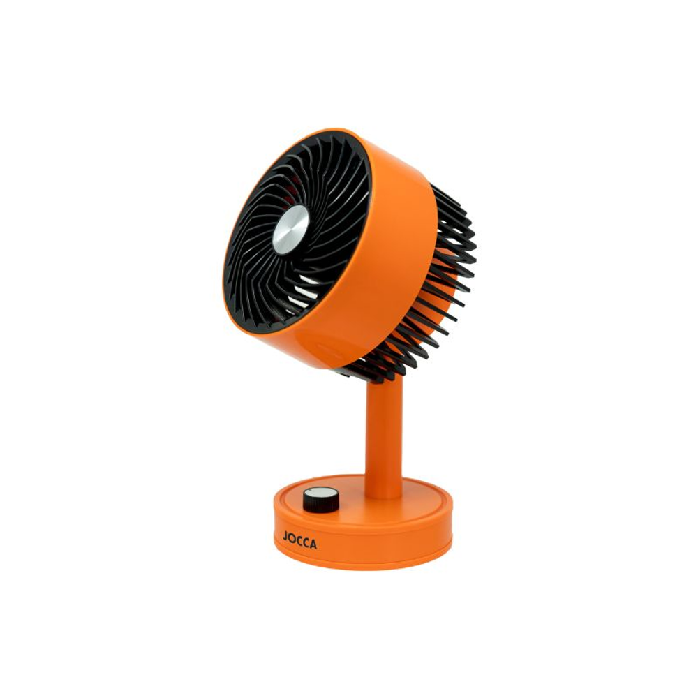 JOCCA Prenosni punjivi stolni ventilator Orange slika 2