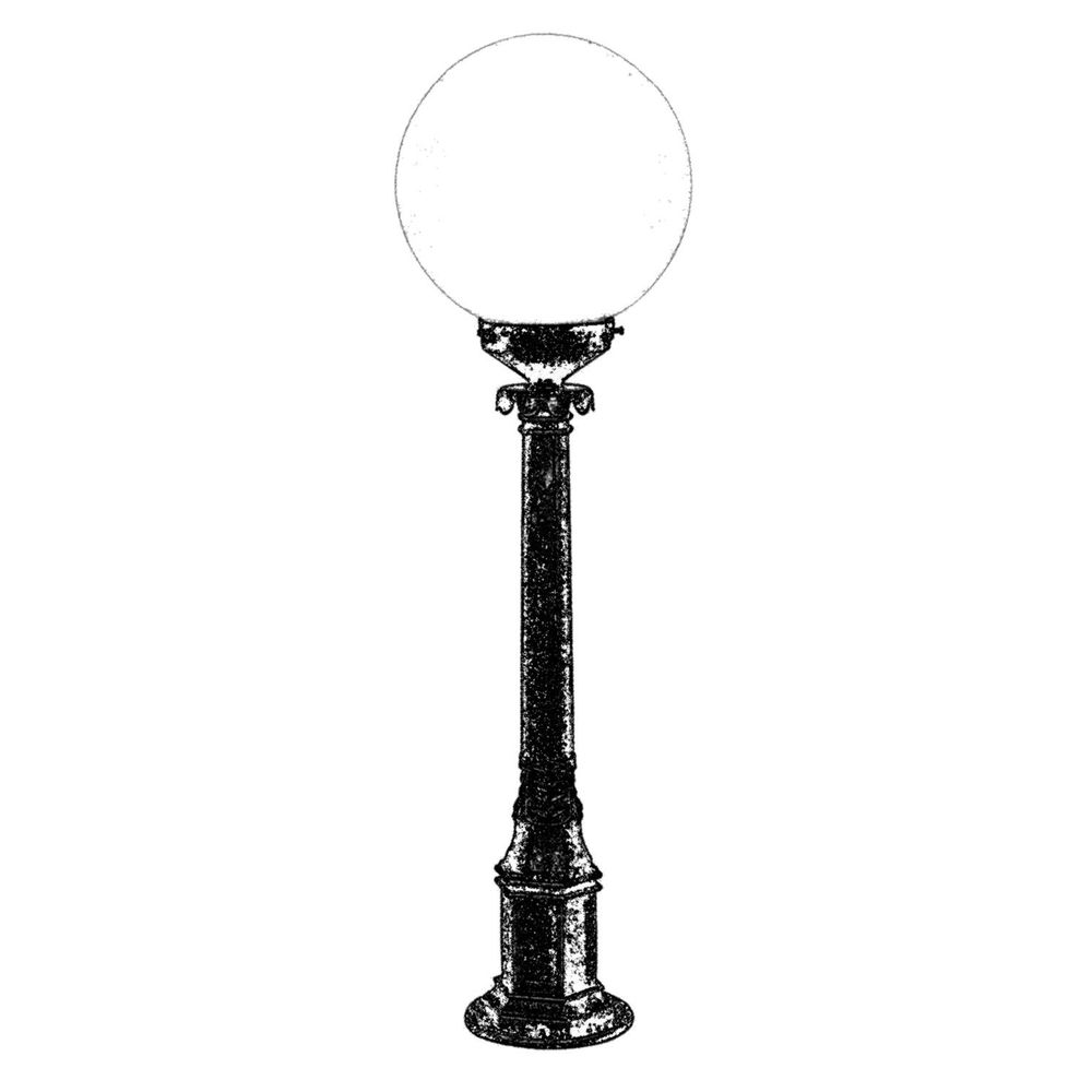 BSU-68160-BKR-M3-BOP Smeđi Spoljašnji Podni Lampa slika 2