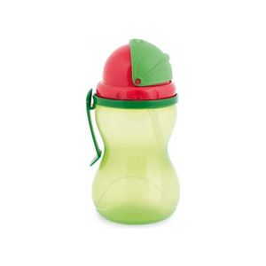 CANPOL SPORTSKA FLASICA SA SLAMKOM 56/113 370ML - GREEN