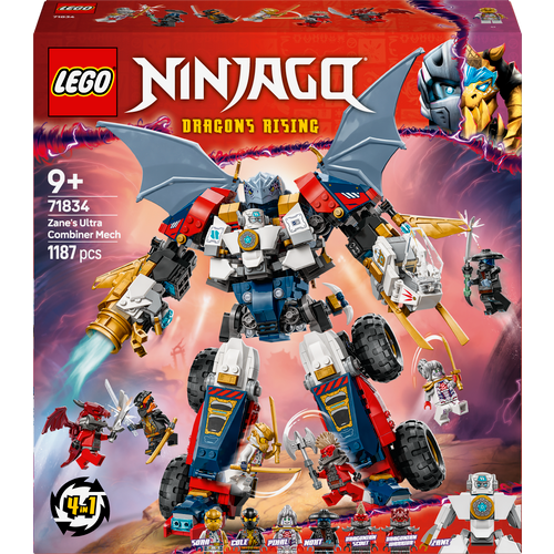 LEGO® NINJAGO® 71834 Zaneov kombinirani ultrarobot slika 5