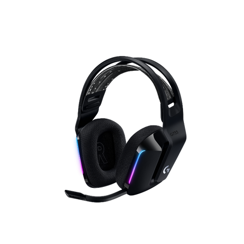 Logitech G733 gaming slušalice s mikrofonom, crna slika 1