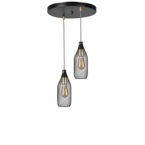 Rio 8714-2 Black Chandelier