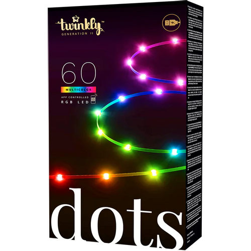 Twinkly, Dots pametne lampice, višebojno izdanje, 60L RGB, BT + WI-FI slika 5