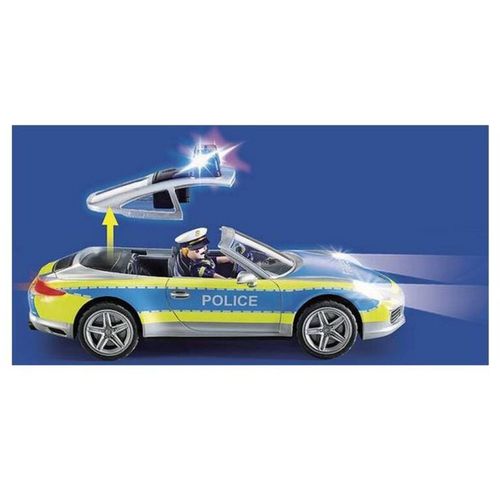 Playset Porsche 911 Carrera 4S Police Playmobil 70066 (36 pcs) slika 4