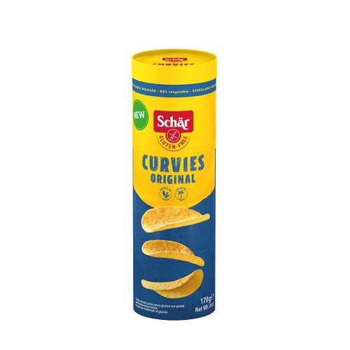 Dr. Schar bezglutenski čips Curvies Original 170g slika 1