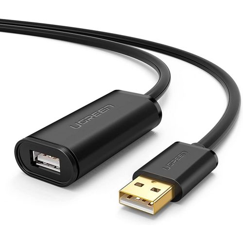 Ugreen USB 2.0 aktivni produžni kabel s pojačivačem signala, 10m slika 1