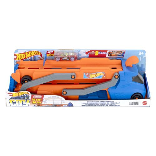 Hot Wheels kamion sa stazom i rampom slika 2