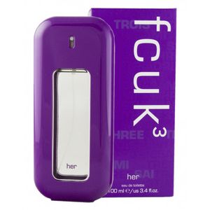 FCUK FCUK 3 for Her Eau De Toilette 100 ml (woman)