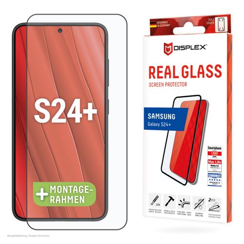 Zaštitno staklo DISPLEX Real Glass Full Cover za Samsung Galaxy S24+  (01898) slika 2