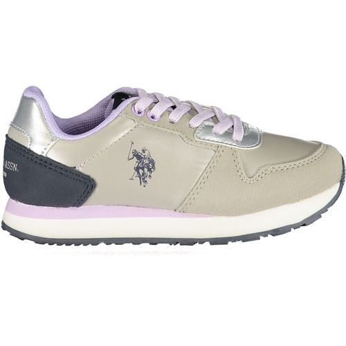 US POLO ASSN. SILVER SPORTS SHOES FOR CHILDREN slika 1