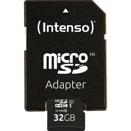 Intenso Premium microSDHC kartica 32 GB Class 10, UHS-I uklj. SD adapter slika 1