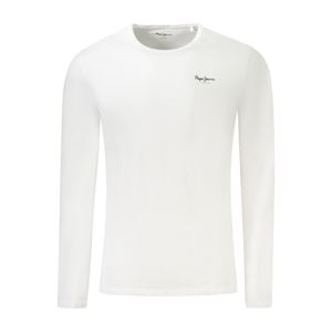 PEPE JEANS LONG SLEEVE T-SHIRT MEN WHITE