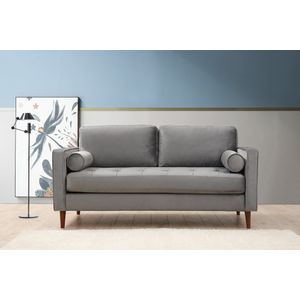 Rome - Light Grey Light Grey 2-Seat Sofa