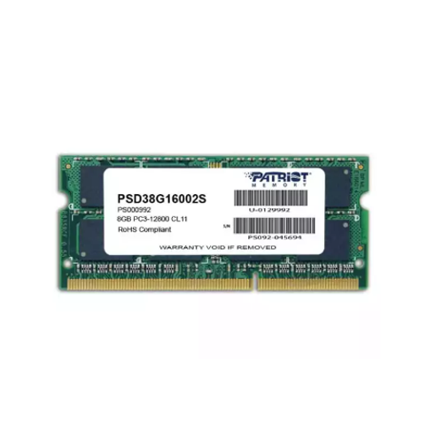 Memorija SODIMM DDR3 8GB 1600MHZ Patriot Signature PSD38G16002S slika 1