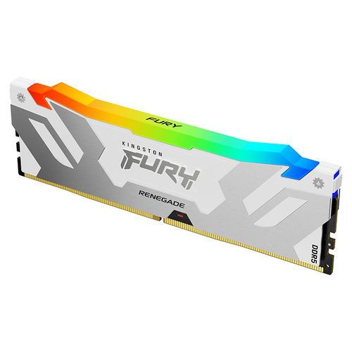 KINGSTON DIMM DDR5 16GB 6000MT/s KF560C32RWA-16 FURY Renegade RGB White XMP slika 2