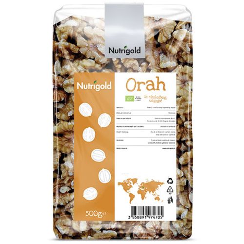 Nutrigold Orah jezgra 500g - Organski  slika 1