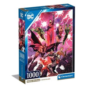 Clementoni CL39853 Puzzle DC Comics Liga Pravde 2, 1000kom