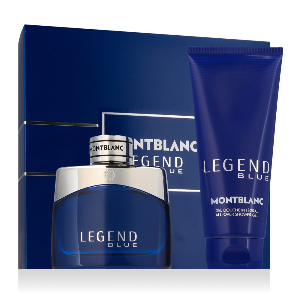 Montblanc Legend Blue EDP 50 ml + SG for Body &amp; Hair 100 ml (man) slika 1
