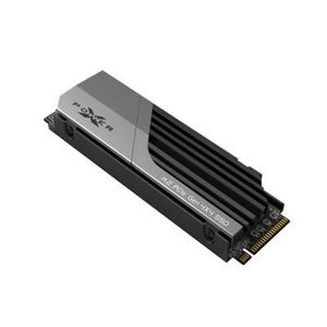 Silicon Power SP02KGBP44XS7005 M.2 NVMe 2TB SSD, XS70, PCIe Gen 4x4, 3D NAND, Read up to 7,300 MB/s, Write up to 6,800 MB/s, 2280, w/ Heat Sink