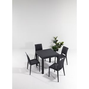 Atelier Del Sofa Set vrtnih stolova i stolica (5 komada) MYA