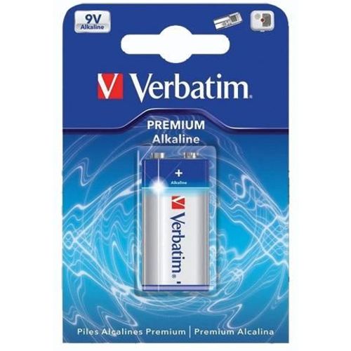 Baterija Verbatim alkalna Premium 9V 6LR61 slika 2