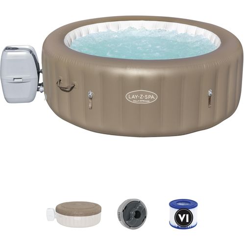 Masažni bazen-Jacuzzi na napuhavanje Bestway 197*71cm - bež slika 11