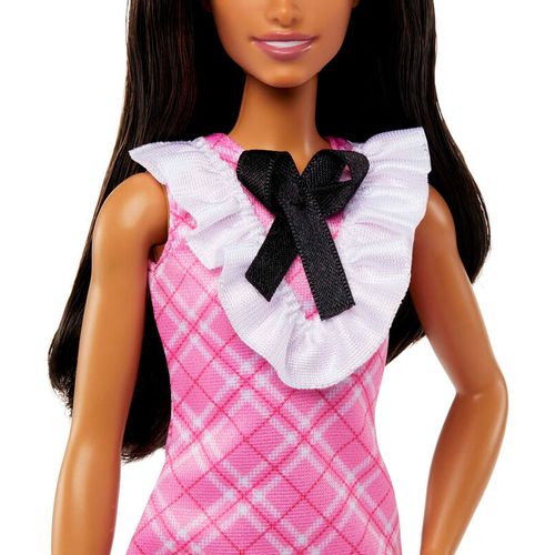 Barbie Fashionista Tartan Dress doll slika 4