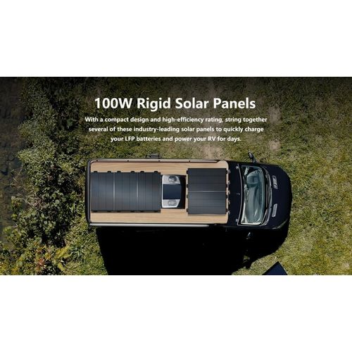 EcoFlow 100W fiksni solarni panel slika 5