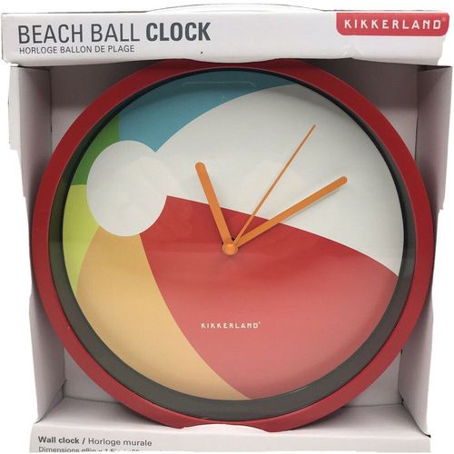 Dizajnerski zidni sat — BEACH BALL slika 2
