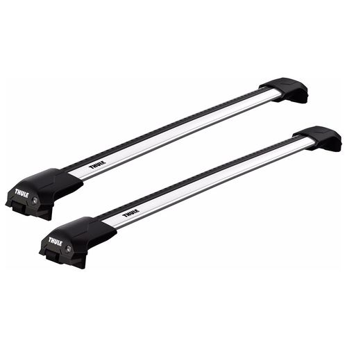 Krovni nosač thule edge raised rail 7204 + wing bar 959 - alu slika 1